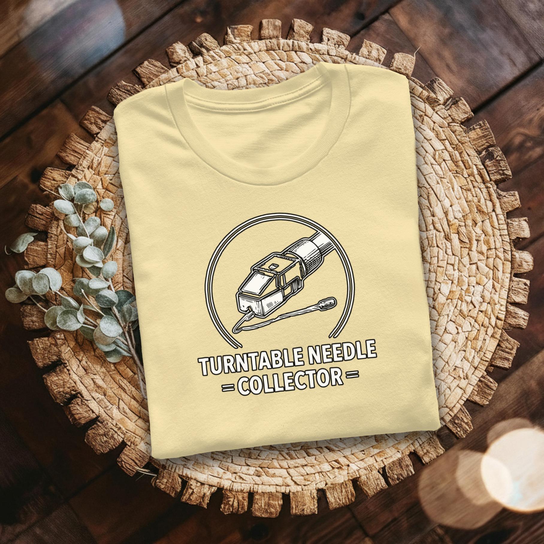 Vinyl Record Player Needle T-Shirt, Retro Music Tee, Turntable Collector Gift, Vintage Audio Shirt, DJ T-Shirt