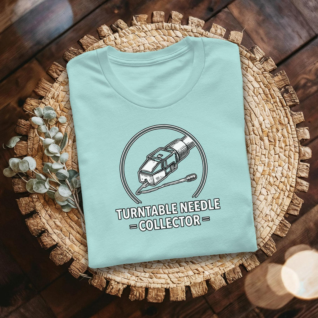 Vinyl Record Player Needle T-Shirt, Retro Music Tee, Turntable Collector Gift, Vintage Audio Shirt, DJ T-Shirt