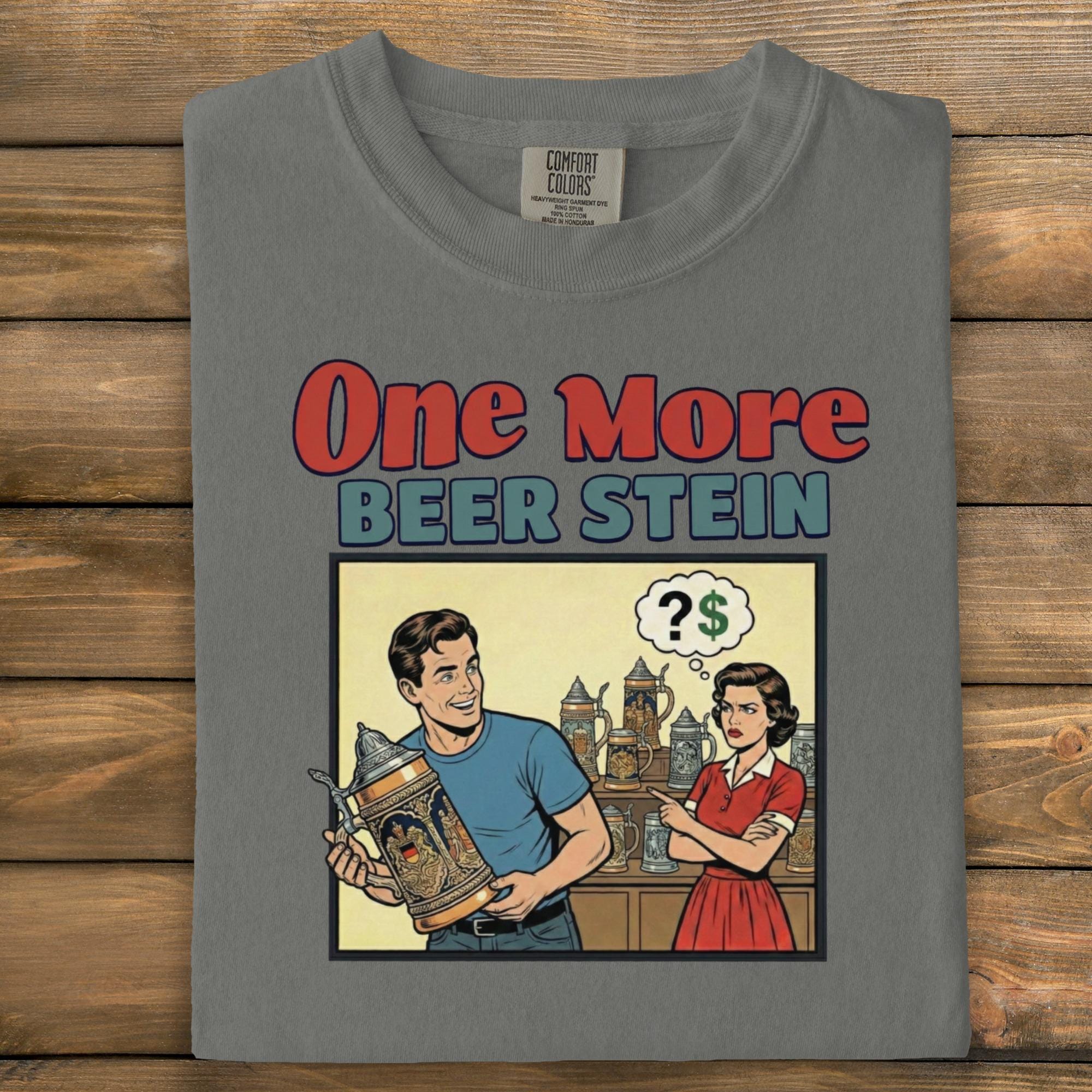 Retro Beer Stein T-Shirt, Funny Graphic Tee, Vintage Humor Shirt, Beer Lover Gift, Mens Novelty Shirt, Unique Drinking Apparel