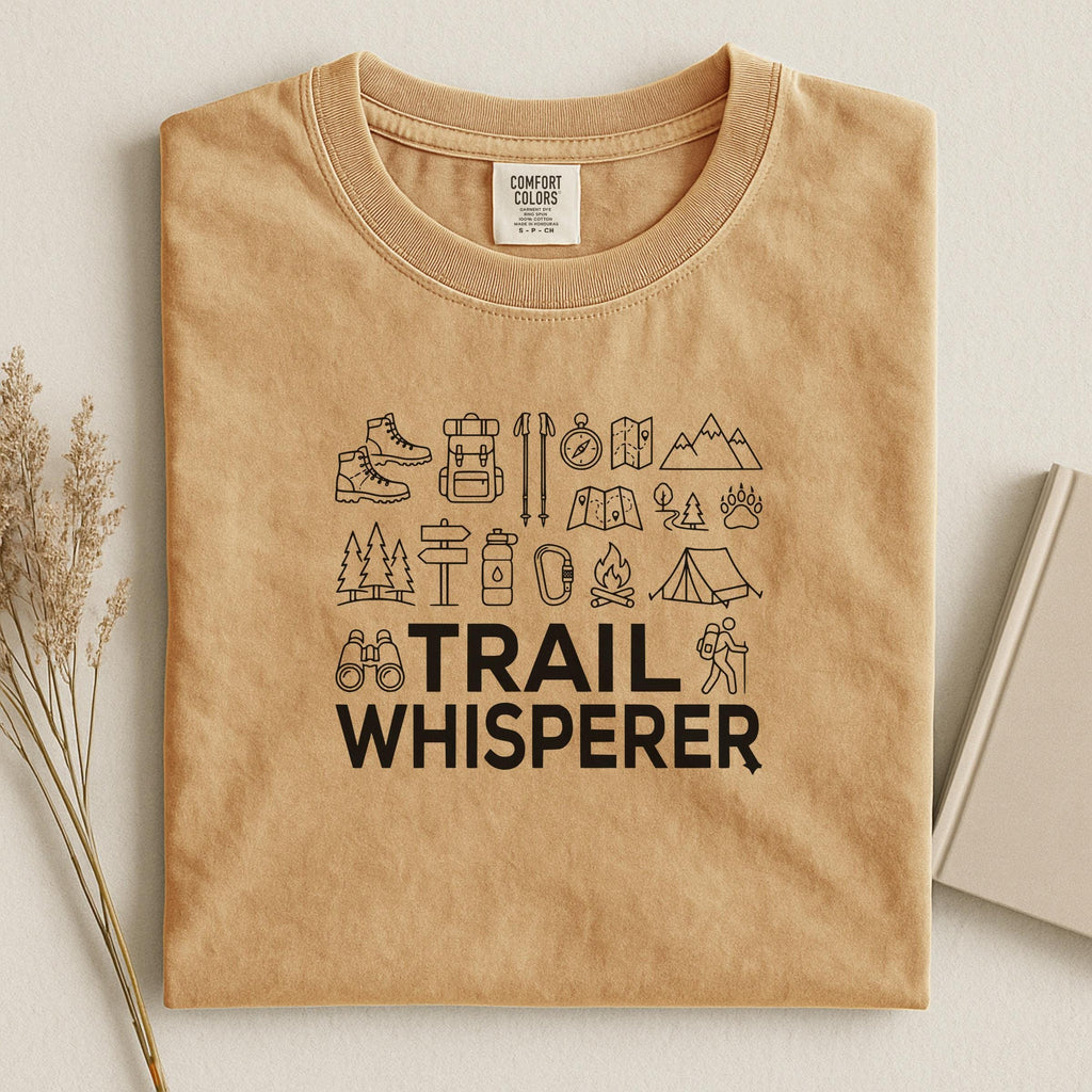 Trail Whisperer T Shirt, Hiking Shirt, Outdoors T Shirt, Adventure Tee, Nature Lover Gift, Camping T Shirt, Hiker Gift, Trail Life Shirt