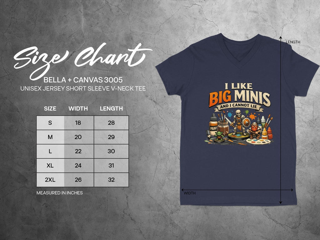 I Like Big Minis And I Cannot Lie T-Shirt, Funny Gaming Tee, Unisex Gamer Gift, Miniature Painter Shirt, Geek Humor Tee, Nerdy Tshirt