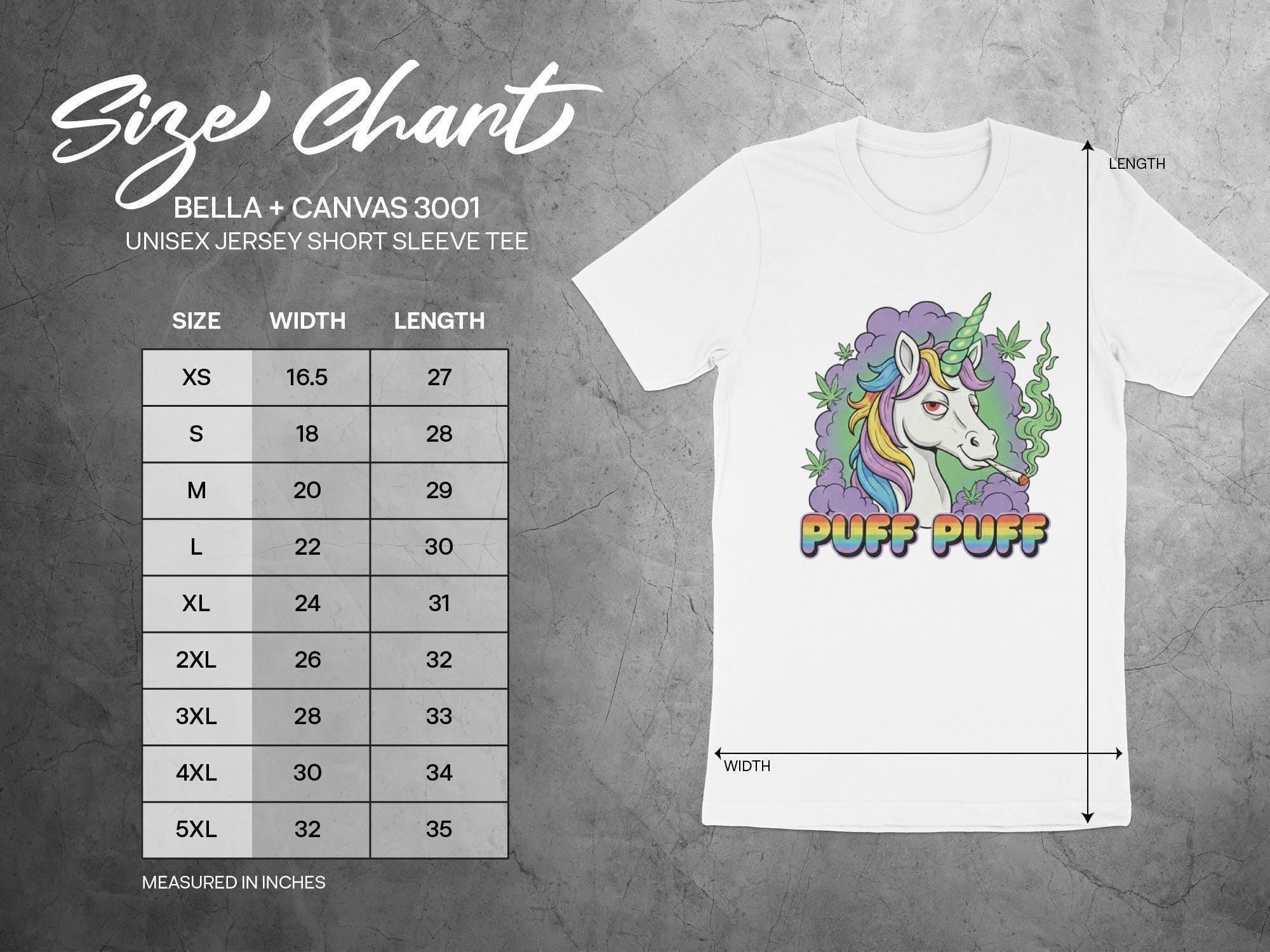 Puff Puff Unicorn T-Shirt, Funny Weed Shirt, Stoner Unicorn, Colorful Graphic Tee, Trending T Shirt, Comfort Colors Shirt