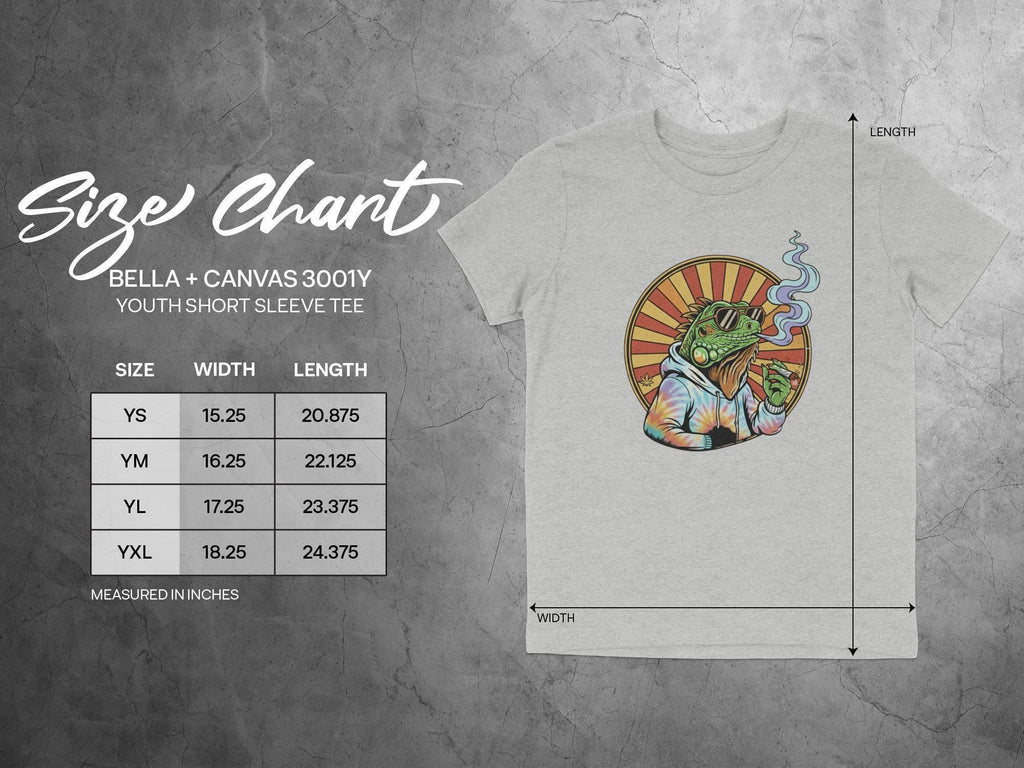 Stoned Iguana T-Shirt, Funny Reptile Tee, Cool Animal Design, Comfort Colors Shirt, Stoner Lizard T-Shirt, Unique Graphic Tee