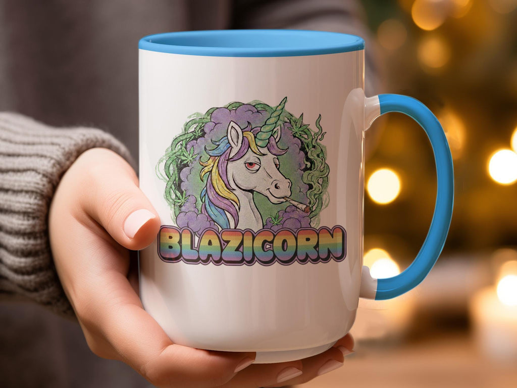 Funny Unicorn Mug, Blazicorn Coffee Cup, Unique Gift for Unicorn Lovers, Colorful Mythical Creature Mug, Cute Novelty Cup, Trendy Mug