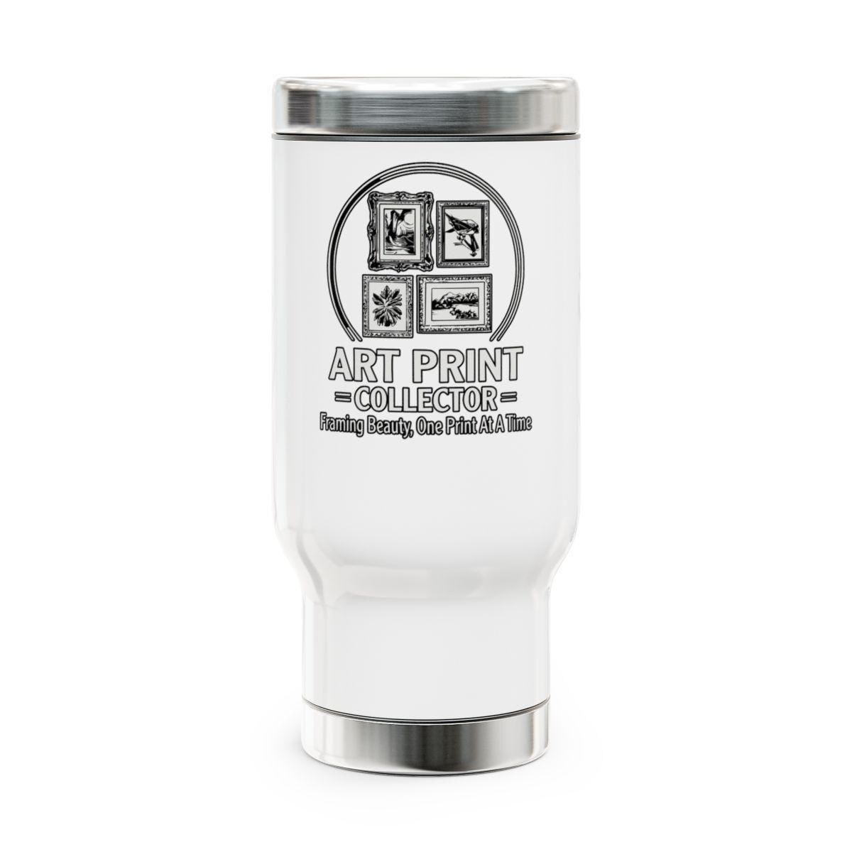 Art Print Collector Tumbler, Travel Mug for Art Lovers, Unique Art Gifts, Artistic Travel Cup, Art Enthusiast Drinkware, Creative Gifts