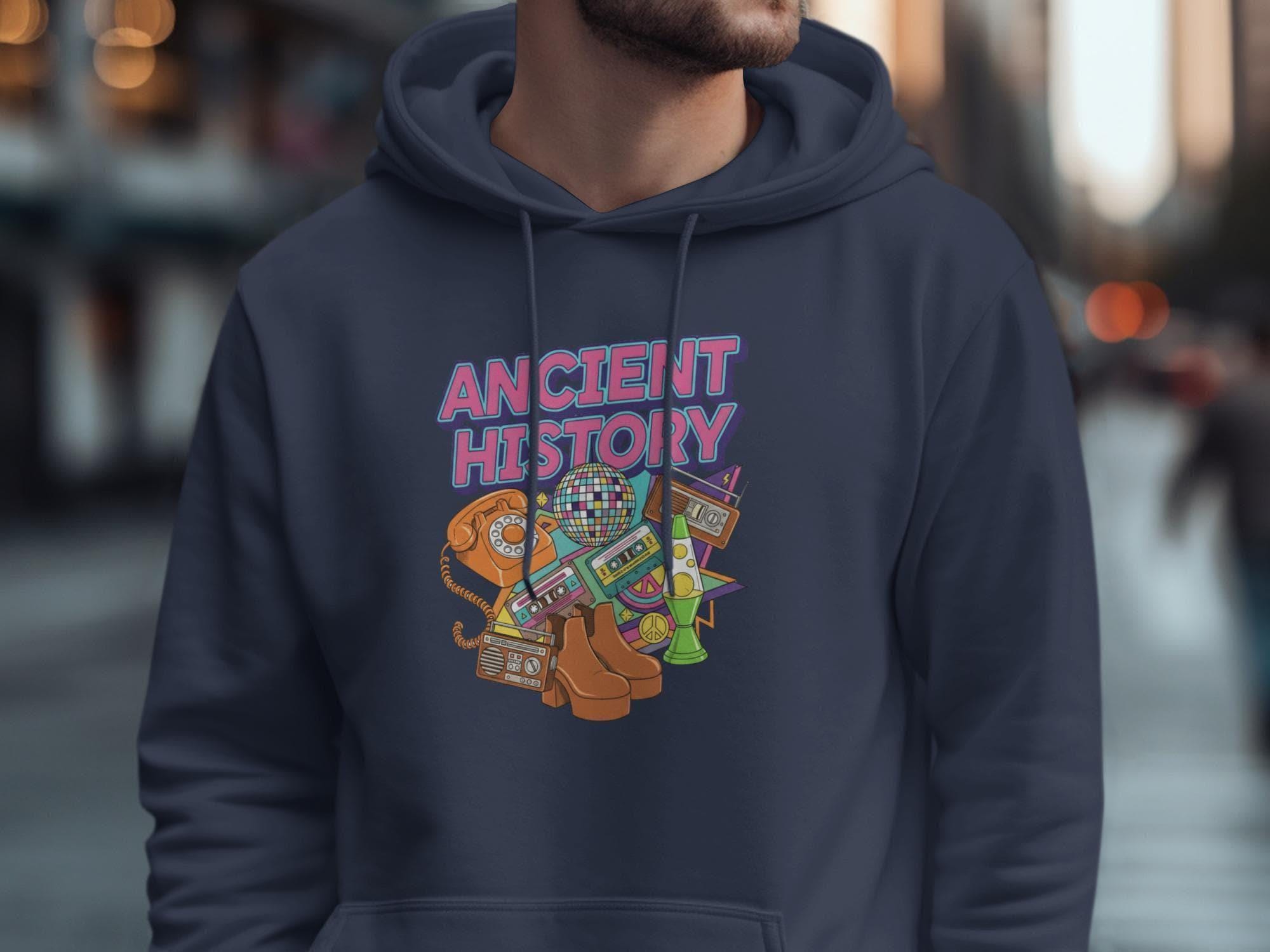 Ancient History T-Shirt, Retro Graphic Tee, Vintage Style Shirt, Old School Design, Nostalgic Clothing, TShirt