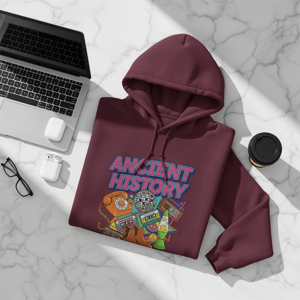 Ancient History T-Shirt, Retro Graphic Tee, Vintage Style Shirt, Old School Design, Nostalgic Clothing, TShirt