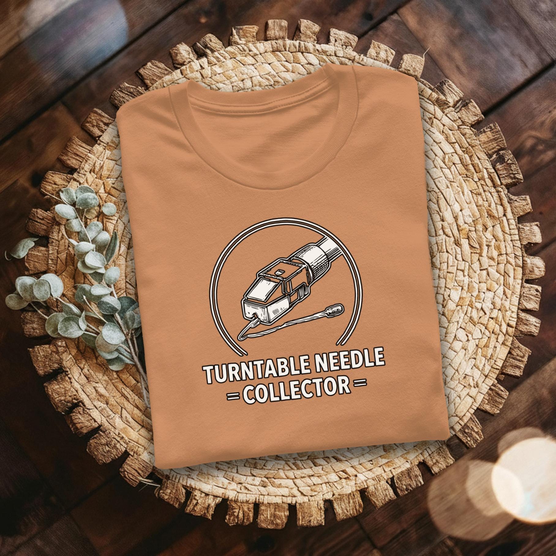 Vinyl Record Player Needle T-Shirt, Retro Music Tee, Turntable Collector Gift, Vintage Audio Shirt, DJ T-Shirt