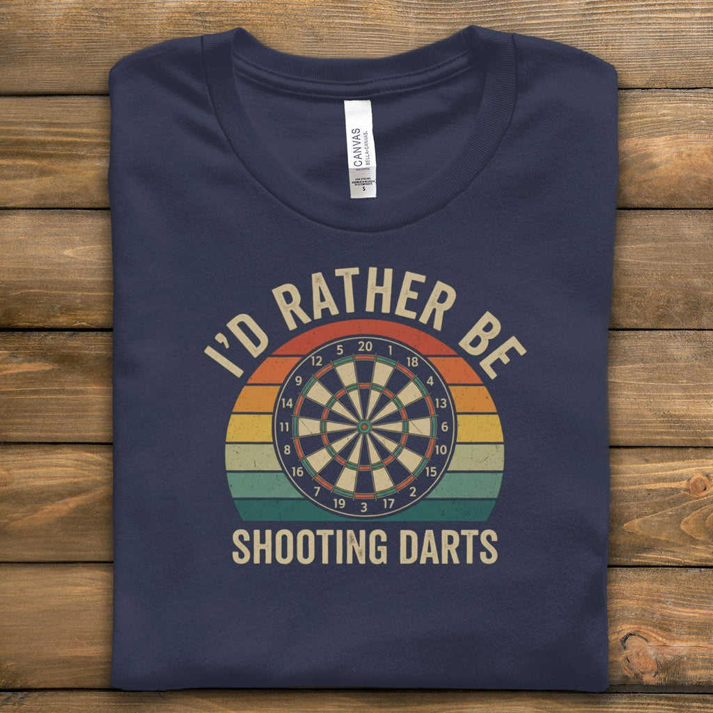 Darts T-Shirt, I'd Rather Be Shooting Darts Tee, Dartboard T Shirt, Hobby T-Shirt, Game T-Shirt, Sport T-Shirt