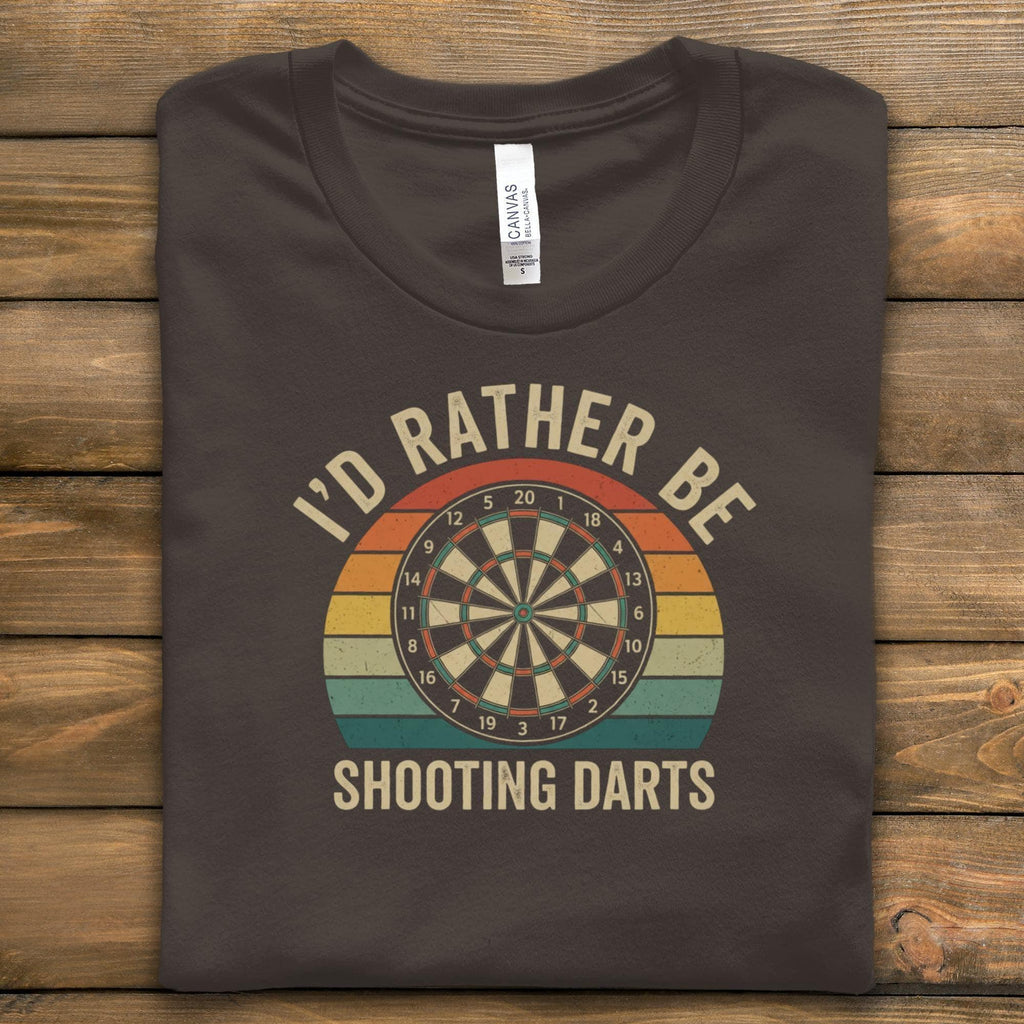 Darts T-Shirt, I'd Rather Be Shooting Darts Tee, Dartboard T Shirt, Hobby T-Shirt, Game T-Shirt, Sport T-Shirt