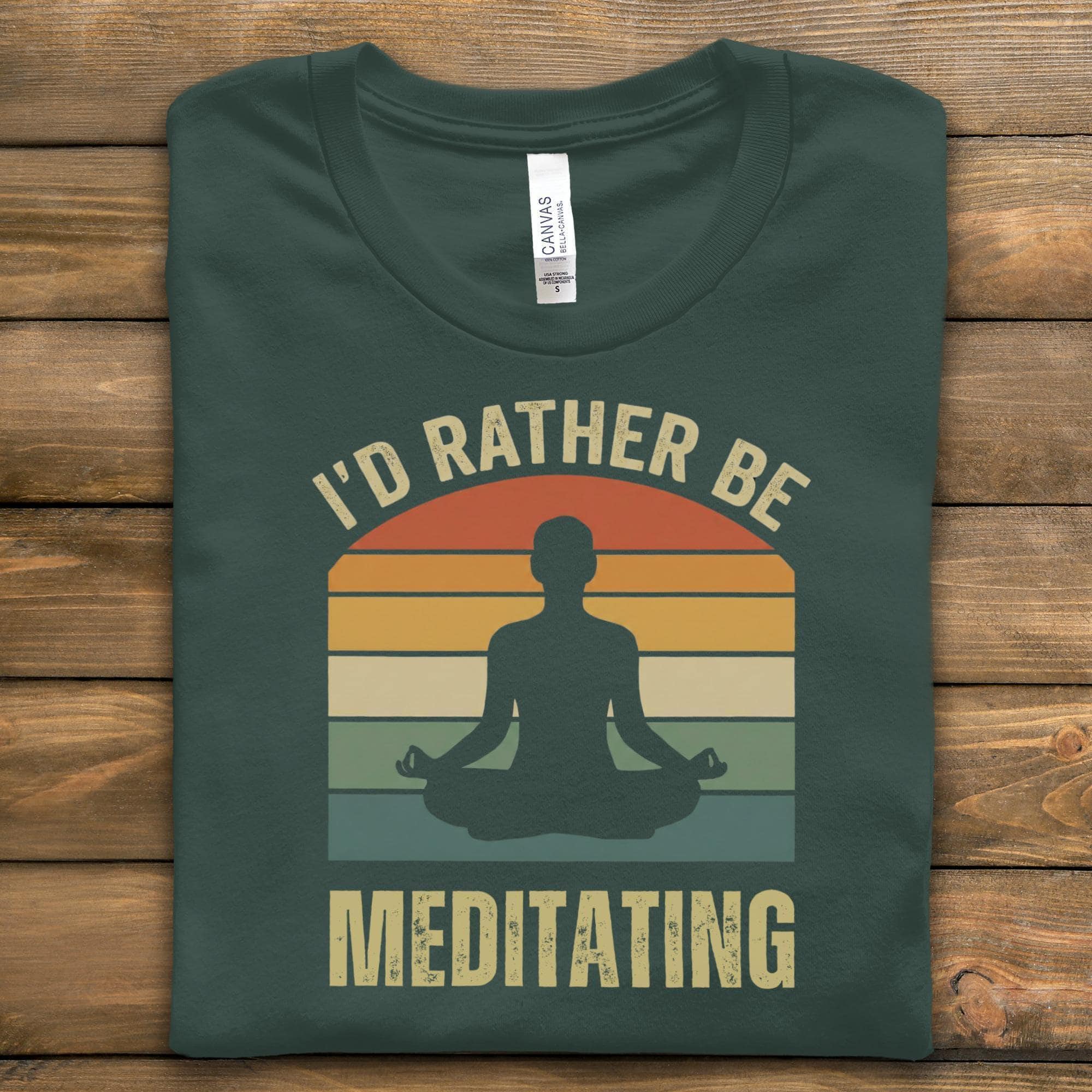 Meditating T-Shirt, Funny Yoga T-Shirt, Relaxing Gift, Spiritual T-Shirt, Zen Shirt, Meditation Lover Tee, Introvert Shirt