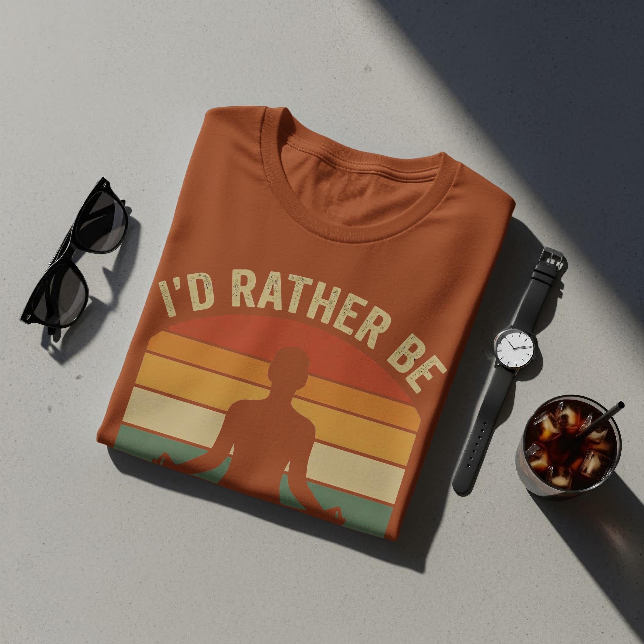 Meditating T-Shirt, Funny Yoga T-Shirt, Relaxing Gift, Spiritual T-Shirt, Zen Shirt, Meditation Lover Tee, Introvert Shirt