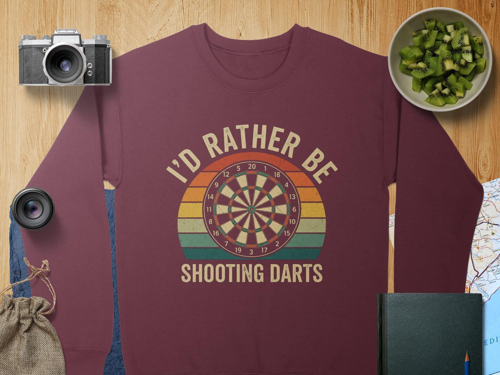 Darts T-Shirt, I'd Rather Be Shooting Darts Tee, Dartboard T Shirt, Hobby T-Shirt, Game T-Shirt, Sport T-Shirt