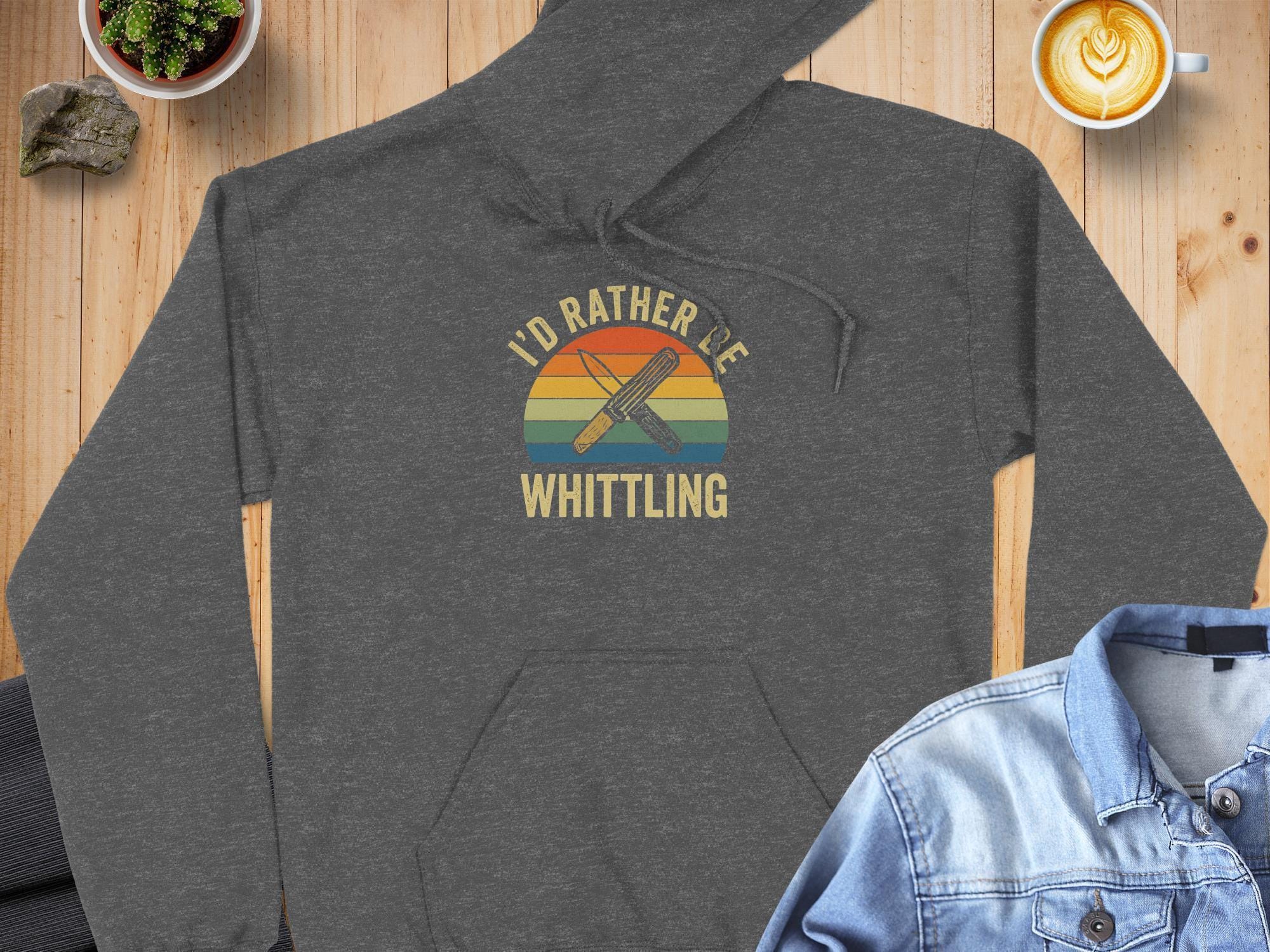Whittling T Shirt, Wood Carving Shirt, Hobby T-Shirt, Craft Shirt, Vintage T-Shirt, I'd Rather Be Shirt, Woodworker Tee