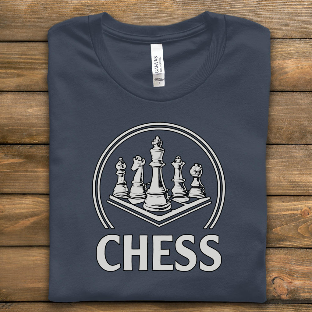 Chess T-Shirt, Strategy Game Tee, Board Game Apparel, Gift for Chess Players, Graphic Tee for Gamers, Chess Lover Shirt