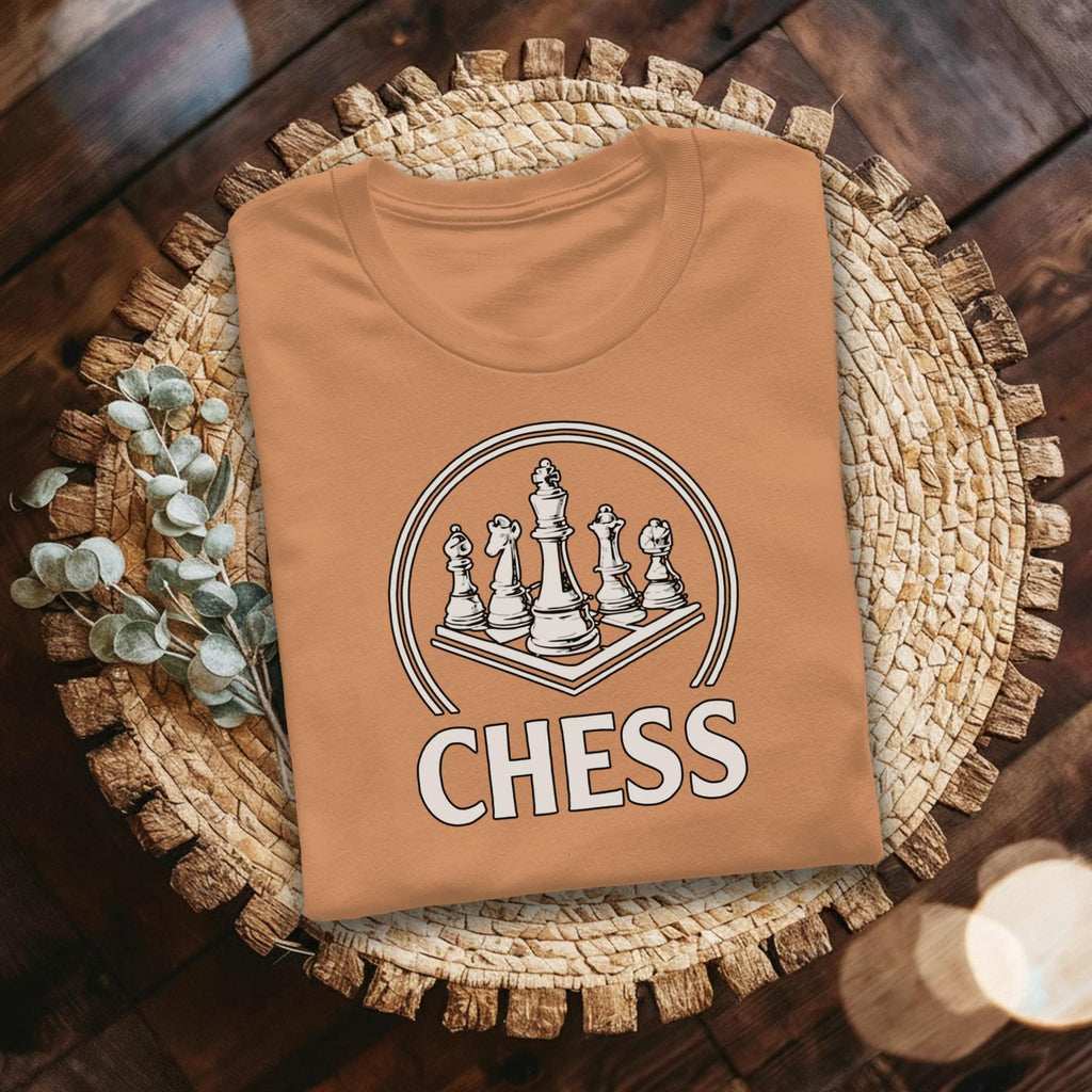 Chess T-Shirt, Strategy Game Tee, Board Game Apparel, Gift for Chess Players, Graphic Tee for Gamers, Chess Lover Shirt