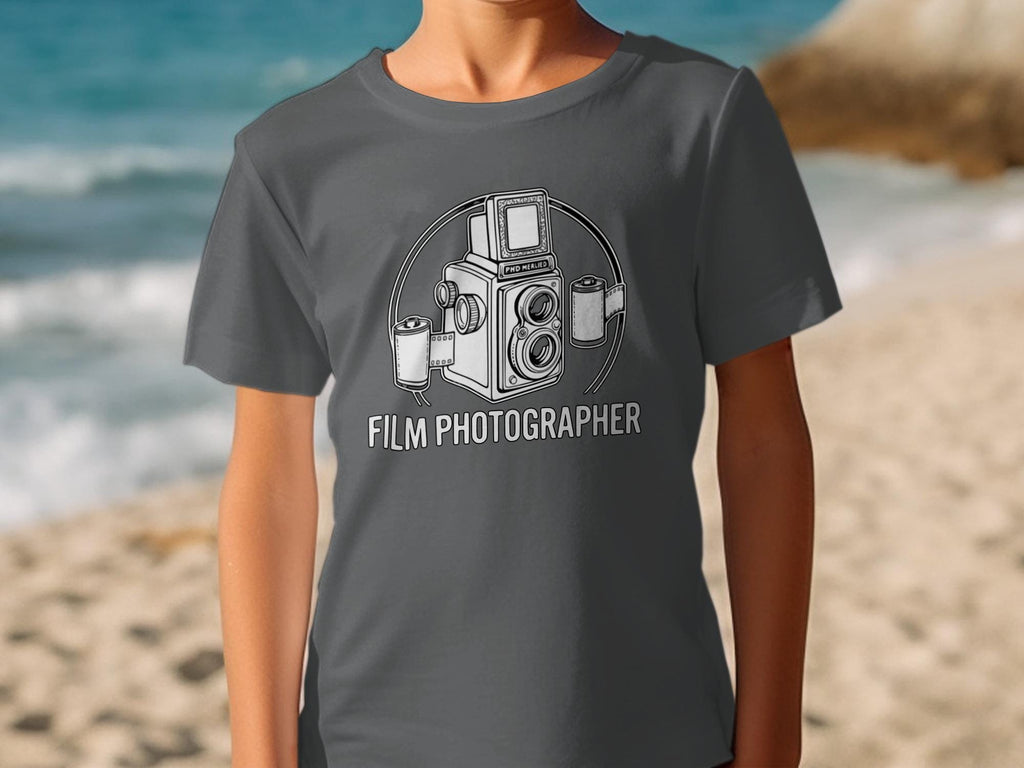 Film Photographer T-Shirt, Vintage Camera Tee, Photography Lover Gift, Analog Photography Shirt, Old Camera Graphic T Shirt