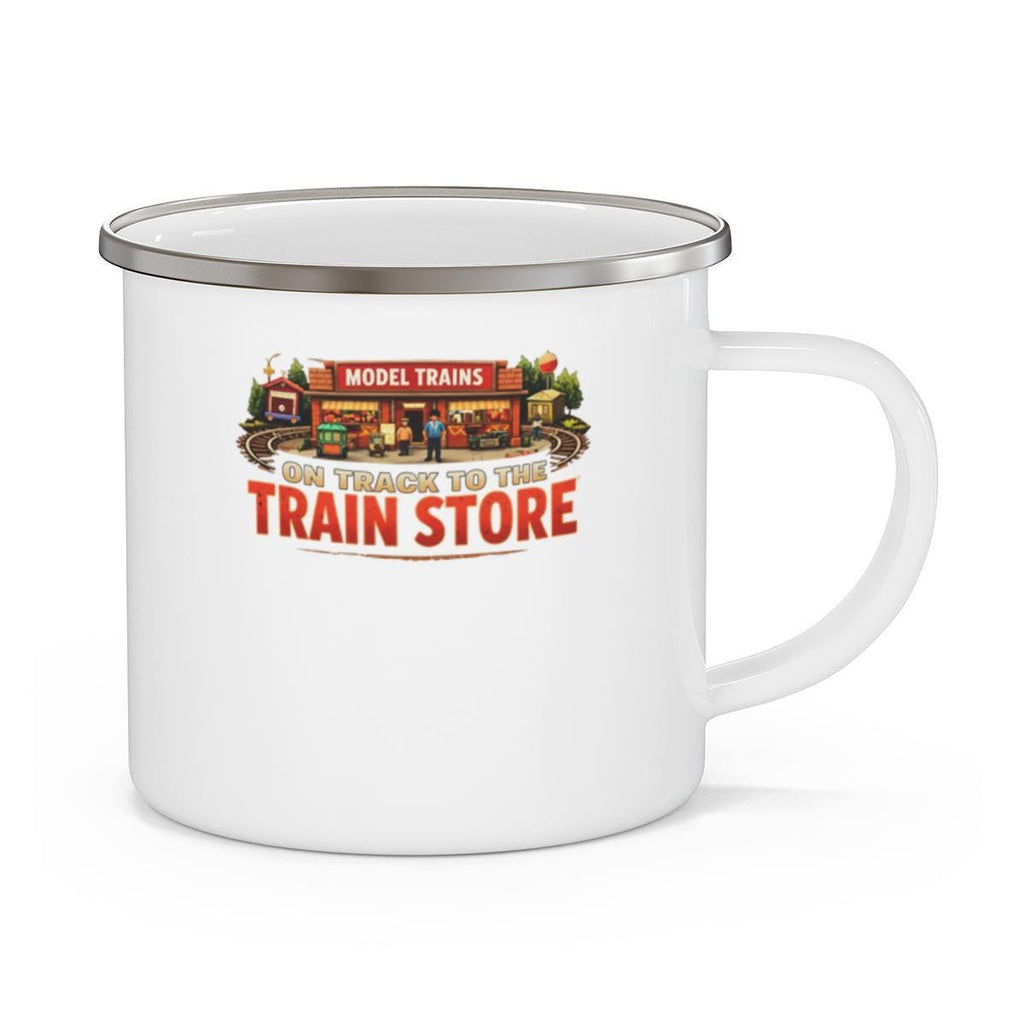 Model Train Store Mug, Train Enthusiast Gifts, Train Shop Coffee Cup, Train Lover Gift Ideas, Unique Mug for Train Collectors