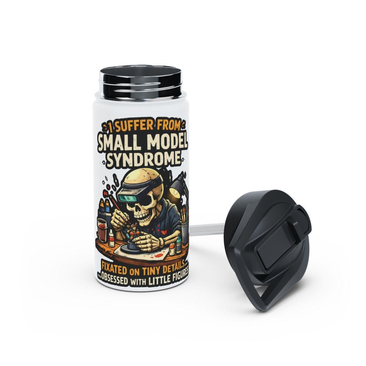Small Model Syndrome Mug, Funny Skeleton Model Maker Gift, Obsessed with Tiny Details, Perfect for Hobby Enthusiasts, Unique Gift Idea