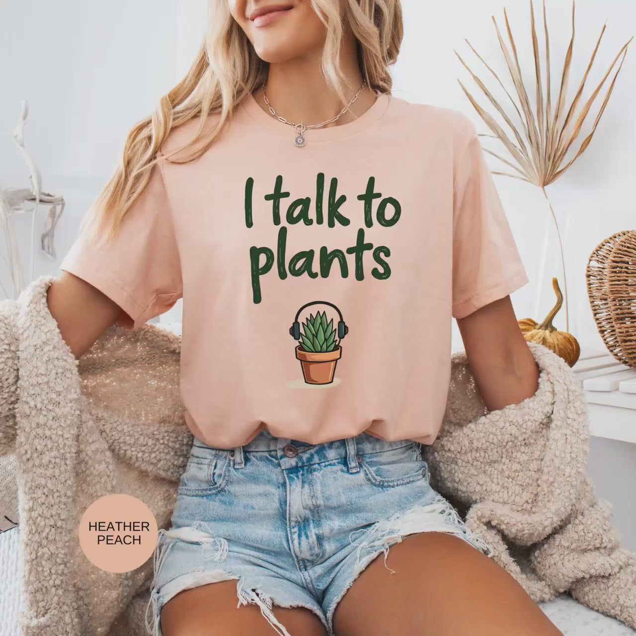 I Talk To Plants T-Shirt, Plant Lover Shirt, Gardener Gift, Funny Plant Tee, Houseplant Shirt, Plant Mom Shirt, Gift for Her, Cute T-Shirt
