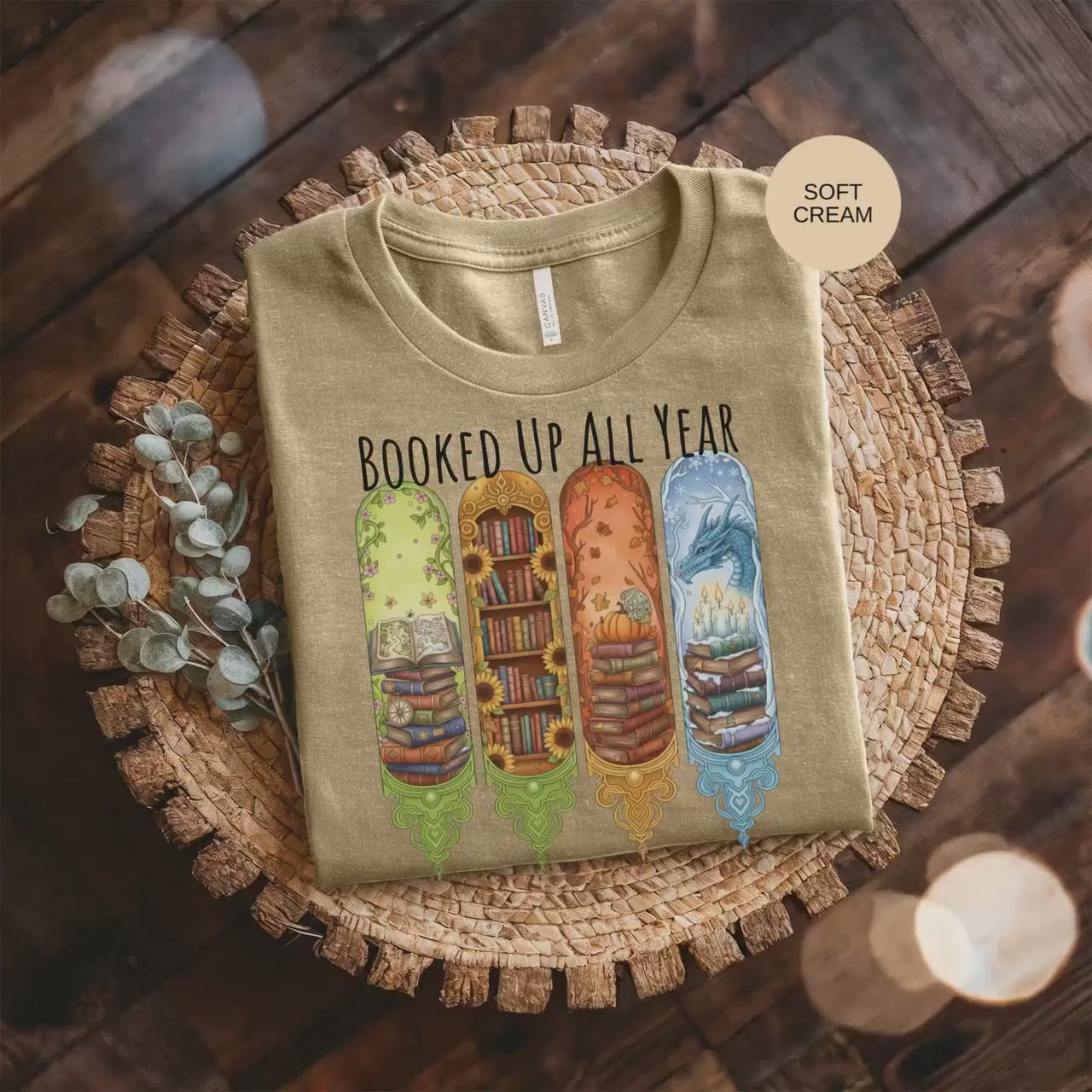Booked Up All Year T Shirt, Book Lover Shirt, Reading T Shirt, Librarian Gift, Bookworm Tee, Colorful Book T Shirt, Teacher Appreciation