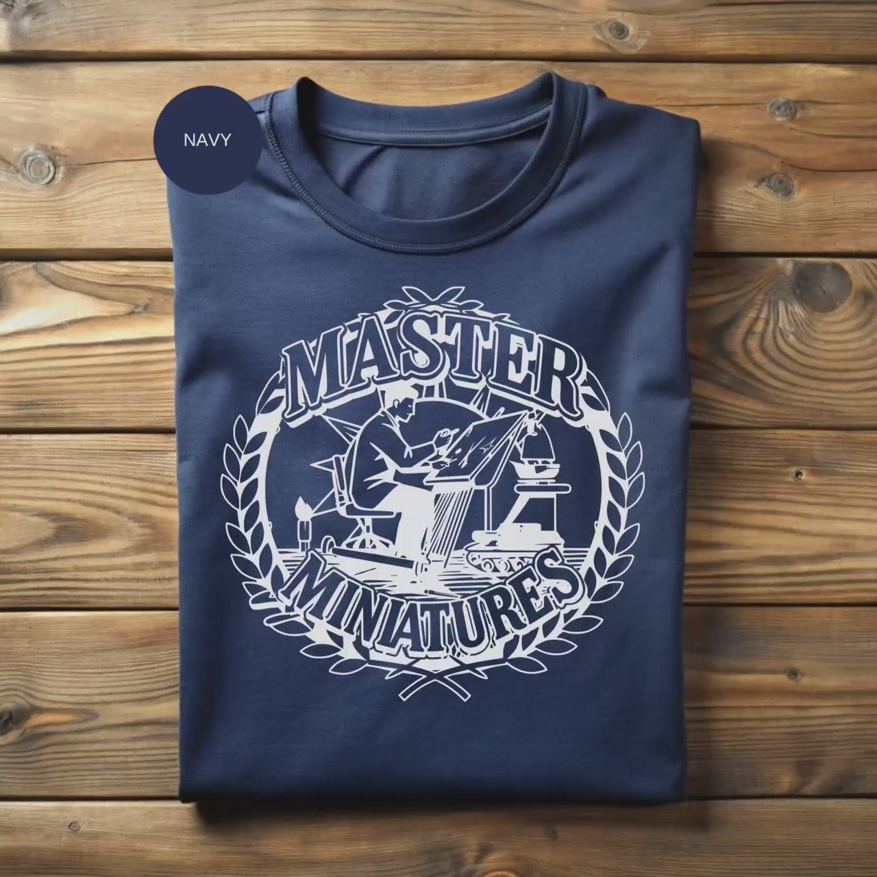 Master of Miniatures T-Shirt, Scale Modeler Tee, Hobbyist Gift, Airplane, Tank, Ship Model Builder Tee, Modeling Enthusiast, Gift for Him