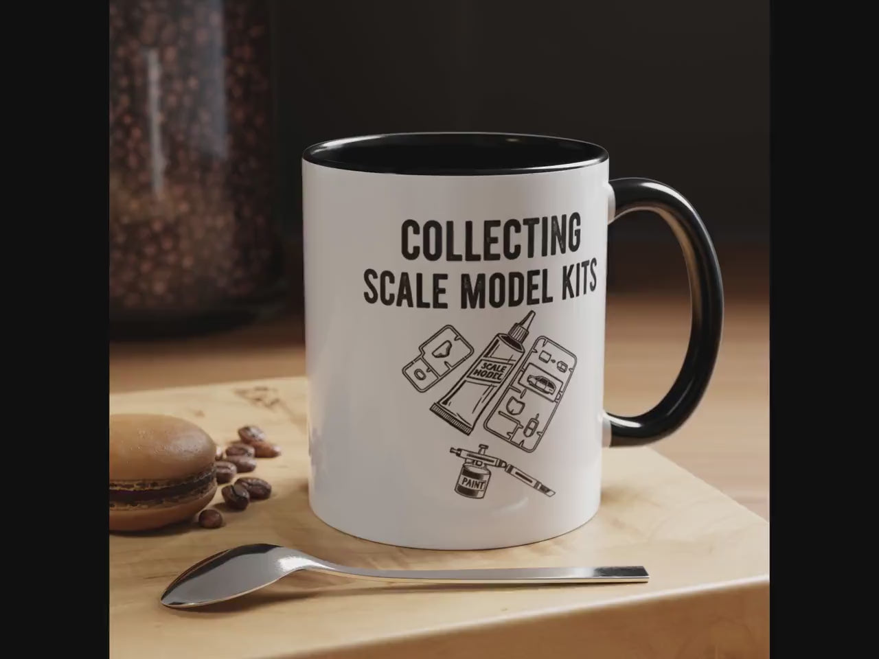 Collecting Scale Model Kits Mug, Hobby Gift Idea, Modeler Present, Scale Modeling Coffee Mug, Gift For Him, Gift For Her, Model Builder