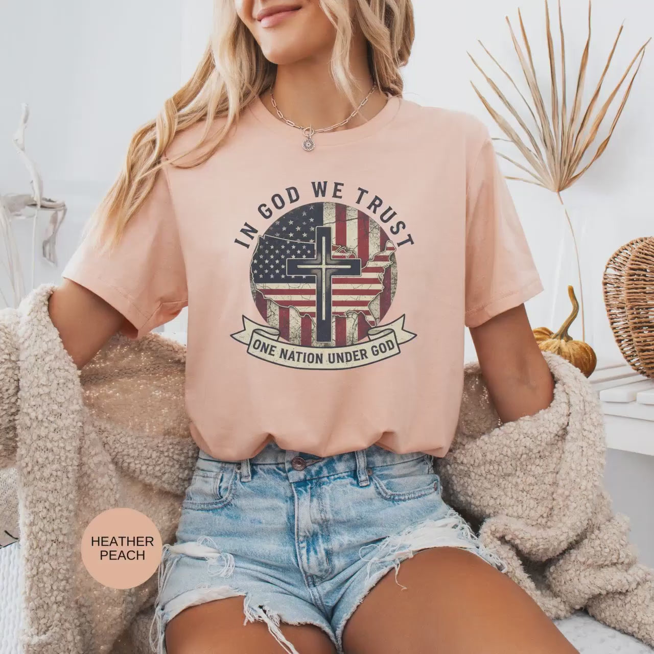 Faith Shirt Cotton Unisex Tee: Christian Wear, Bible Verse Apparel (100% Airlume Cotton, Comfortable Fit, Durable)